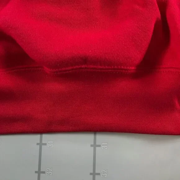 Vintage Lee Heavyweight Crewneck Sweatshirt Mens 3XL Red Cotton Blend USA - Picture 2 of 6